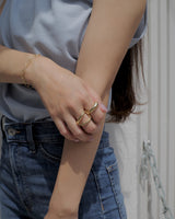 plump two finger ring