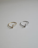 triple small pearl ring