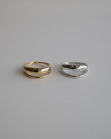 double line pinkie ring