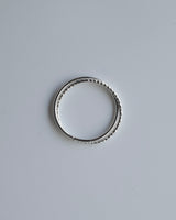 double line ring (silver925)
