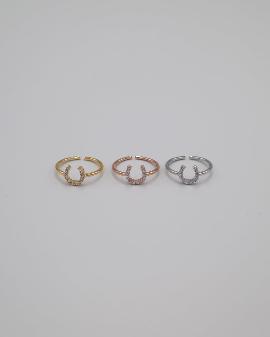 zir horse shoe ring - beller