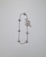 heart chain bracelet