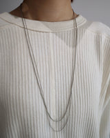 two line long necklace