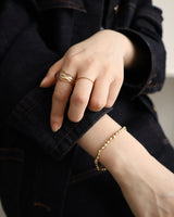 shiny pebbles bracelet