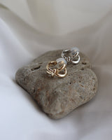 knot hoop earring