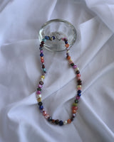 colorful luxury pearl necklace