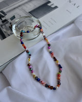 colorful luxury pearl necklace