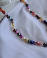 colorful luxury pearl necklace