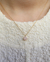 gemstone solitaire necklace