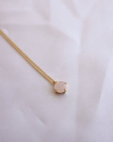 gemstone solitaire necklace