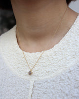 gemstone solitaire necklace