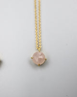 gemstone solitaire necklace