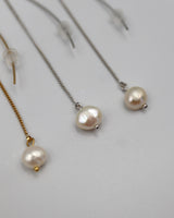 droopy pearl chain piece