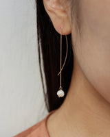 droopy pearl chain piece