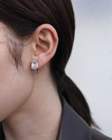 square jewel earring