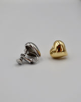 plump heart earring