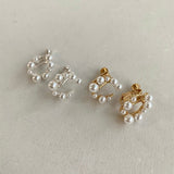 different pearl earring