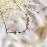 crooked pearl choker - beller