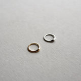 shiny puffy pinky ring