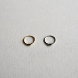 shiny puffy pinky ring