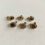antique jewel earring 秋冬