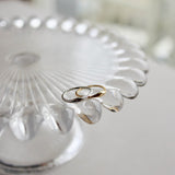 shiny puffy pinky ring