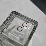 mini hoop cartilage pierce