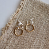 golsil hoop earring
