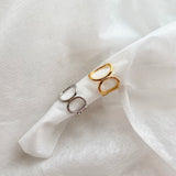 gradation circle ring