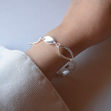 twist ellipse bracelet