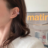 colorful ribbon cartilage pierce