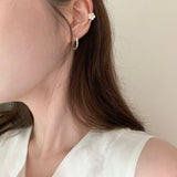 clear flower cartilage pierce