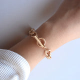 matte ring bracelet