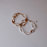 twist ellipse bracelet