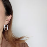 winding circle ear cuff