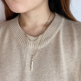 double twig necklace