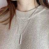 double twig necklace