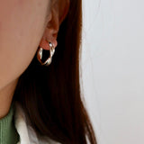 cross hoop clip pierce