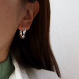 cross hoop clip pierce