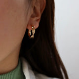 cross hoop clip pierce