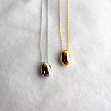 shiny beans necklace