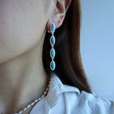 turquoise drop earring