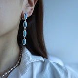 turquoise drop earring