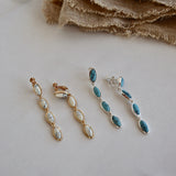 turquoise drop earring