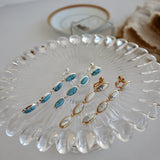 turquoise drop earring