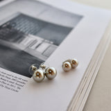 classic pearl stud pierce