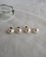 the pearl pierce & earring