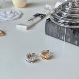 twist pearl ear cuff