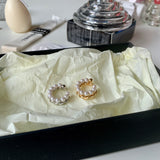 twist pearl ear cuff