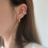 twist pearl ear cuff